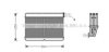 PRASCO BW6212 Heat Exchanger, interior heating